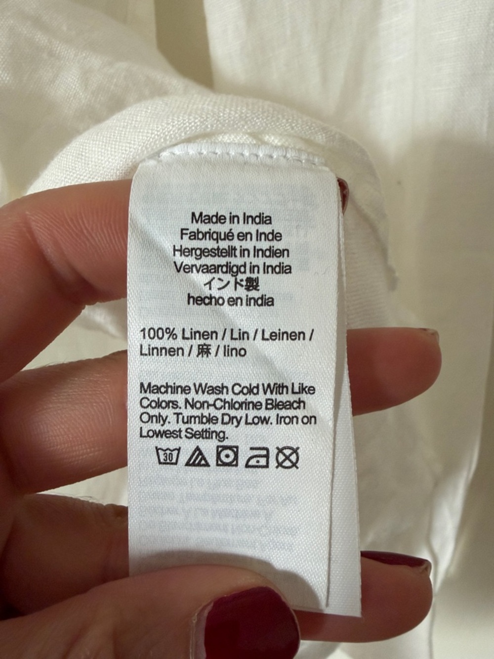 NWT! J. Crew White Linen Slim Button-Up Linen Shirt 6 Tall - Picture 7 of 8